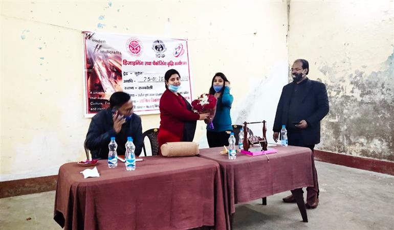 Designing and Packaging, Trade- Wooden Work (District-RAEBARELI)